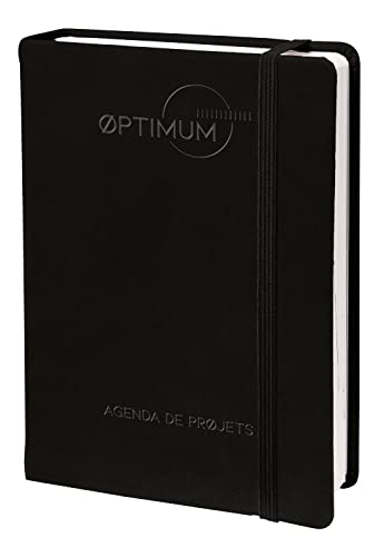 Quo Vadis Optimum Notizbuch mit Gummizug, 15 x 21 cm, Schwarz von Quo Vadis