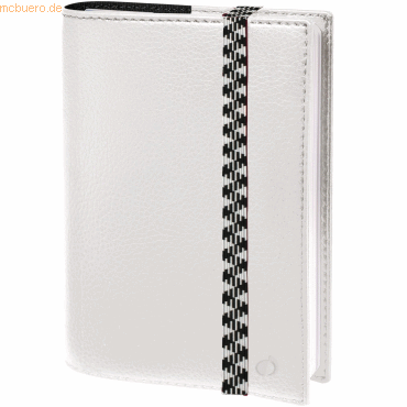 Quo Vadis Terminkalender Time & Life Pocket 10x15cm weiß 2025 von Quo Vadis