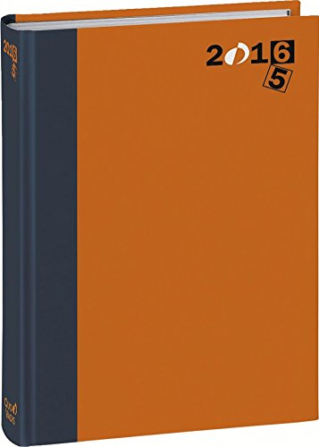 Quo Vadis Tropika 542085Q Schulkalender, 12 x 17 cm, Orange von Quo Vadis
