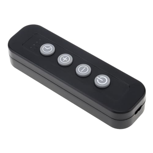 Qussedser 110-120 V Elektronischer Zeitgesteuerter Dimmerschalter, Vollbereichs-LED-Dimmer, Inline-Lampenschalter für LED-Lampe/Glühbirne Qussedser 110-120 V Elektronischer Zeitgesteuerter Dimmerschalter, Vollbereichs-LED-Dimmer, Inline-Lampenschalter für LED-Lampe/Glühbirne von Qussedser