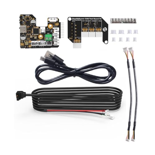 Qussedser SB Combo V2 StealthBurner CAN & USB Tool Board Onboard TMC2209 mit Zusatzplatine für Voron SB Hotend von Qussedser