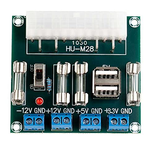 Qutsvosh M28 Desktop PC Power ATX Transfer Board Netzteil Netzteil Testmodul Netzteil Schaltung Steckdosenmodul von Qutsvosh