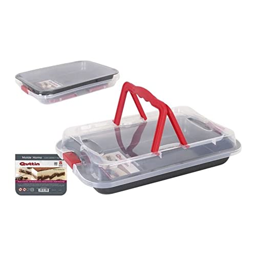 QUTTIN 52273 Backofen-Verschluss, 36 x 23 x 4,5 cm / 0,4 mm, Aluminium, Schwarz QUTTIN 52273 Backofen-Verschluss, 36 x 23 x 4,5 cm / 0,4 mm, Aluminium, Schwarz von Quttin