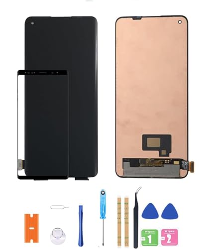 Ersatz-LCD-Display für Oneplus 8T, Oneplus 9R, Realme X7 Pro, LCD-Display, KB2001, KB2000, KB2003, KB2005, Ersatz-LCD-Display, Touch-Digitalisierer, Schwarz Ersatz-LCD-Display für Oneplus 8T, Oneplus 9R, Realme X7 Pro, LCD-Display, KB2001, KB2000, KB2003, KB2005, Ersatz-LCD-Display, Touch-Digitalisierer, Schwarz von Qvouaw