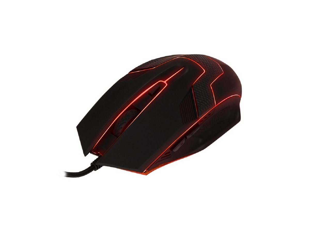 Qware Gaming Eugene Modell mit 6 programmierbaren Tasten & Backlight Gaming-Maus Qware Gaming Eugene Modell mit 6 programmierbaren Tasten & Backlight Gaming-Maus von Qware Gaming