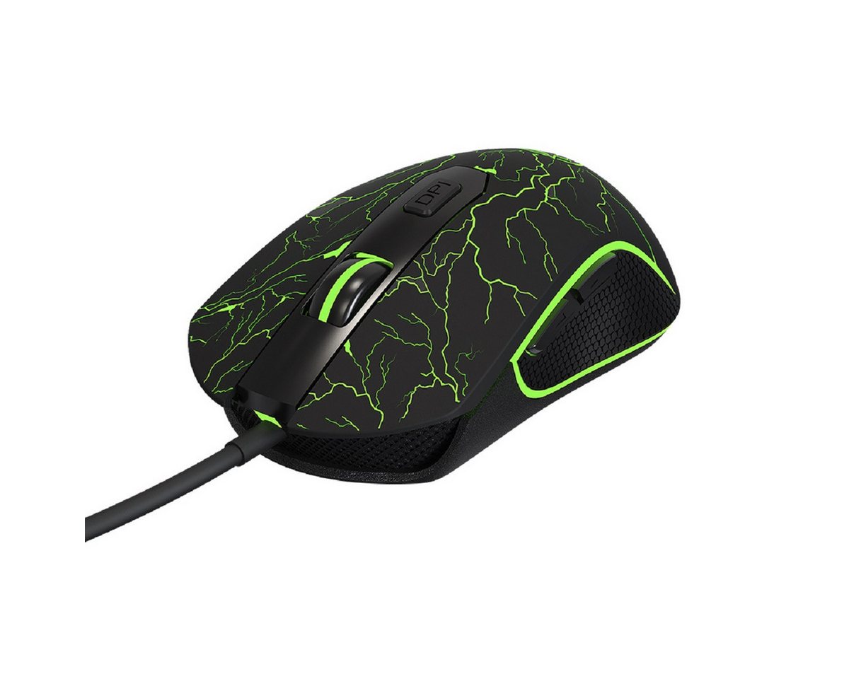 Qware Gaming Eugene Modell mit 6 programmierbaren Tasten & Backlight Gaming-Maus Qware Gaming Eugene Modell mit 6 programmierbaren Tasten & Backlight Gaming-Maus von Qware Gaming