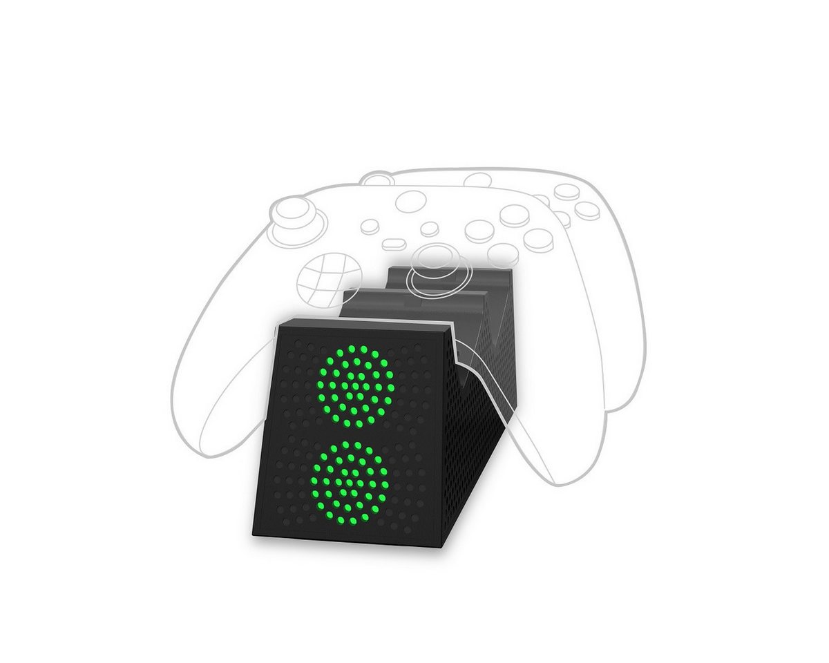 Qware Gaming Kompatibel mit Xbox X/S Series – Ladegerät für 2 Controller Controller-Ladestation Qware Gaming Kompatibel mit Xbox X/S Series – Ladegerät für 2 Controller Controller-Ladestation von Qware Gaming