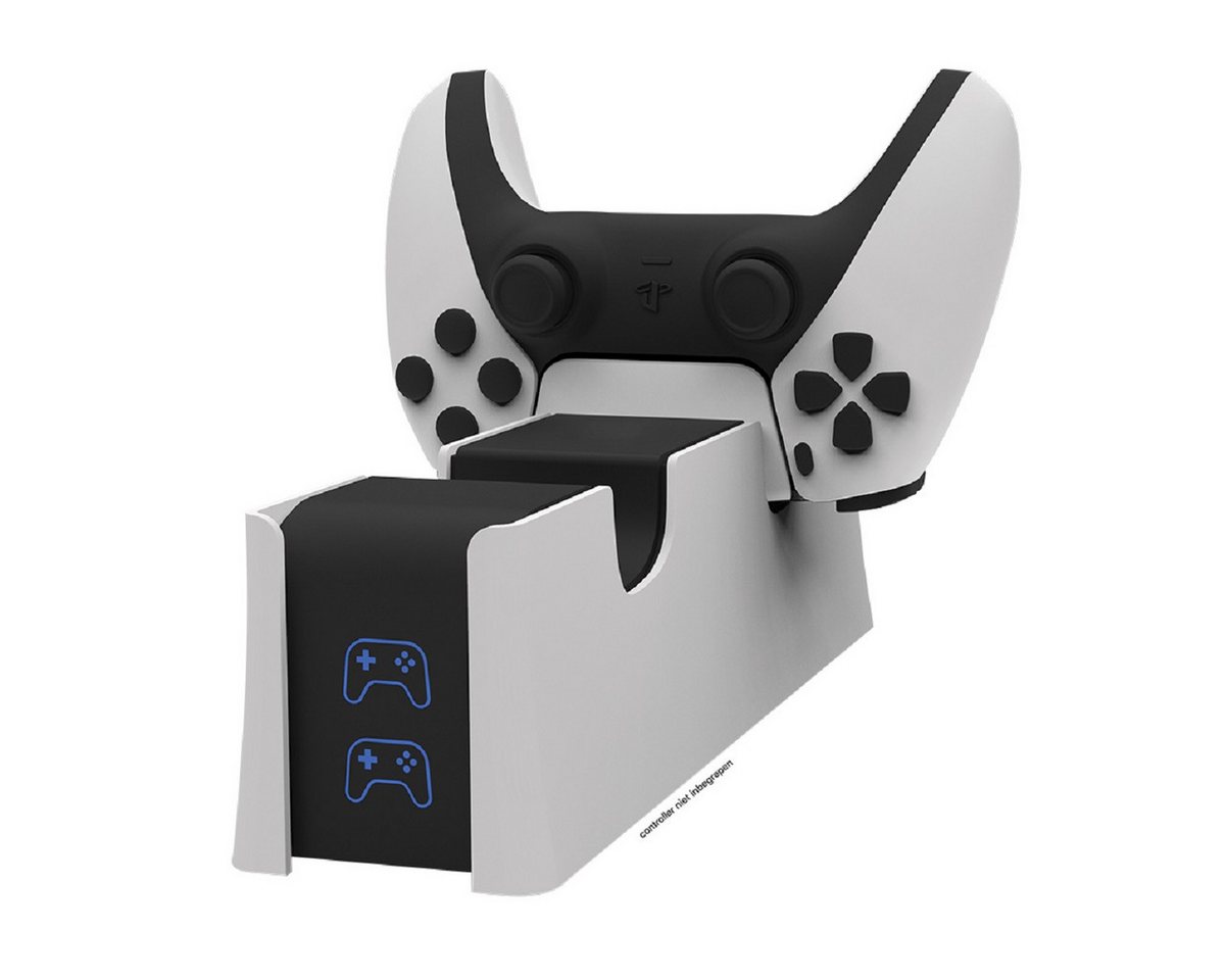 Qware Gaming Ladestation Charger für 2 Controller kompatibel mit PS5 Controller Controller-Ladestation Qware Gaming Ladestation Charger für 2 Controller kompatibel mit PS5 Controller Controller-Ladestation von Qware Gaming