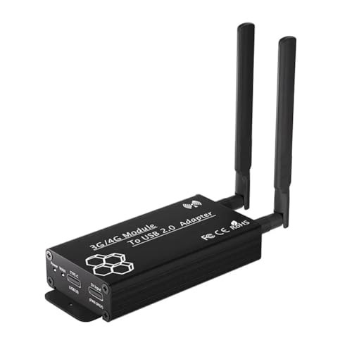 Qwertfeet Mini-Adapterplatte PCI-e A Typ C USB 2.0 mit Gehäuseantenne, 3G4G-Modulentwicklungsplatine, geeignet für Laptops von Qwertfeet