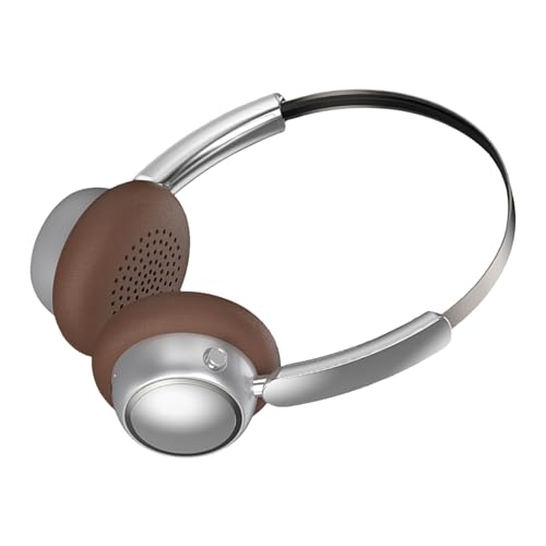 Qyljeiwred Kabelloses Over-Ear-Headset, Geräuschunterdrückung, Musikhör-Headset, Audio-Entertainment-Kopfhörer, komfortables Retro-Design für Damen, Herren, Erwachsene, Teenager, den ganzen Tag Qyljeiwred Kabelloses Over-Ear-Headset, Geräuschunterdrückung, Musikhör-Headset, Audio-Entertainment-Kopfhörer, komfortables Retro-Design für Damen, Herren, Erwachsene, Teenager, den ganzen Tag von Qyljeiwred