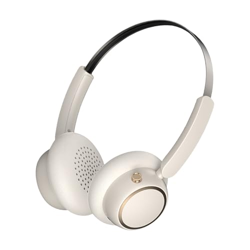 Qyljeiwred Musikhör-Headset, Geräuschunterdrückung, Musikhör-Headset, Audio-Entertainment-Kopfhörer, komfortables Retro-Design für Damen, Herren, Erwachsene, Teenager, den ganzen Tag Qyljeiwred Musikhör-Headset, Geräuschunterdrückung, Musikhör-Headset, Audio-Entertainment-Kopfhörer, komfortables Retro-Design für Damen, Herren, Erwachsene, Teenager, den ganzen Tag von Qyljeiwred