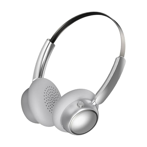 Qyljeiwred Musikhör-Headset, Over-Ear-Headset, Geräuschunterdrückung, Audio-Entertainment-Kopfhörer, komfortables Retro-Design für Damen, Herren, Erwachsene, Teenager, den ganzen Tag Qyljeiwred Musikhör-Headset, Over-Ear-Headset, Geräuschunterdrückung, Audio-Entertainment-Kopfhörer, komfortables Retro-Design für Damen, Herren, Erwachsene, Teenager, den ganzen Tag von Qyljeiwred