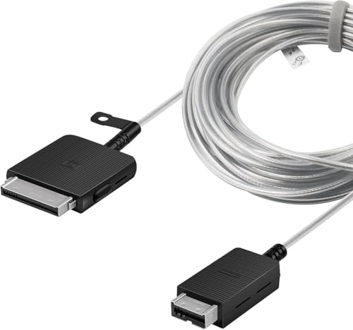 BN39-02395A One Connect Kabel für Samsung TV - 5 m/16.4 ft One Invisible Connection Optisches Kabel für Samsung QLED/The Frame 4K Ultra 2018 Smart TV Only QN55Q7CNAFXZA QN75Q7FNAFXZA und andere von Qzanyee Life