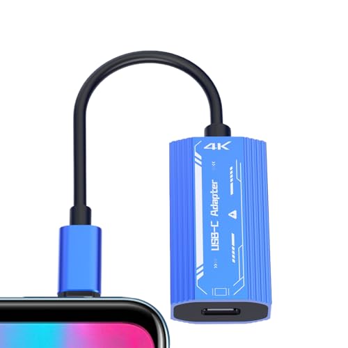 Qzdtue USB C Glasses Adapter, USB C Docking Station, Plug and Play, 8,66 x 0,94 x 0,39 Zoll, unterstützt 4 K bei 60 Hz, 100 W Fast Charger, kompatibel mit Projektor, Telefon, Tablet Qzdtue USB C Glasses Adapter, USB C Docking Station, Plug and Play, 8,66 x 0,94 x 0,39 Zoll, unterstützt 4 K bei 60 Hz, 100 W Fast Charger, kompatibel mit Projektor, Telefon, Tablet von Qzdtue