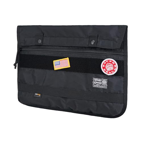 Rough Enough 13 13.3 14 Zoll Laptop Tasche Sleeve Pouch Tasche für Männer in Tactical Molle Functional von R E ROUGH ENOUGH
