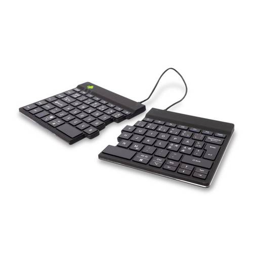R-GO Tools Split Break Bluetooth® Tastatur US-Englisch, QWERTY Schwarz Ergonomisch von R-Go Tools