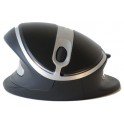 R-GO Tools drahtlose Oyster Maus schwarz/Silber von R-Go Tools