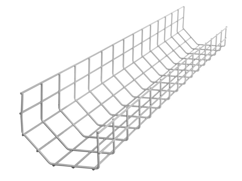 R-Go Steel Basic Untertisch-Kabelschacht RGOCMBASK, silber von R-Go Tools