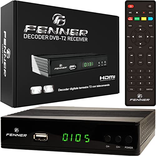 R MOVE FN-GX2 Decoder DVB-T2 HD 1080p Automatische Synchronisierung HDMI HEVC Main 10 Bit H265 Dolby-DIGITAL+ (Update verfügbar Installationsanleitung (PDF) Der Decoder zeichnet sich nicht auf von R MOVE