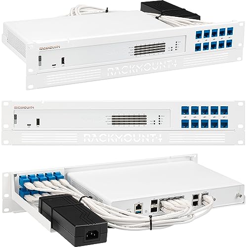 19 Zoll Rack Mount für Sophos Firewall Appliance - 1.3U Server Rack Shelf mit Easy Access Front Netzwerkanschlüsse, Ordnungsgemäß Entlüftet, RM-SR-T12 von Rackmount.IT von R RACKMOUNT·IT