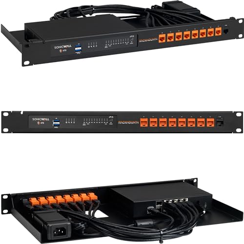 Rackmount.IT RM-SW-T10 Rackmount Kit für SonicWall TZ270, SonicWall TZ370 und SonicWall TZ470 von R RACKMOUNT·IT