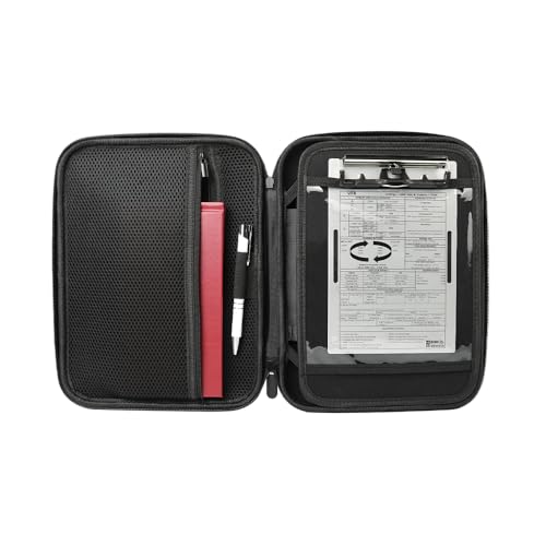 Pilot Ipad Kniebrett inkl. Aluminium-Klemmbrett Passend für iPad Pro 9,7 Zoll, 10,5 Zoll, 11 Zoll, iPad und iPad Air 1/2/3/4/5/6 und alle anderen 9-11-Zoll-Tablets von R SPIDER WIRELESS