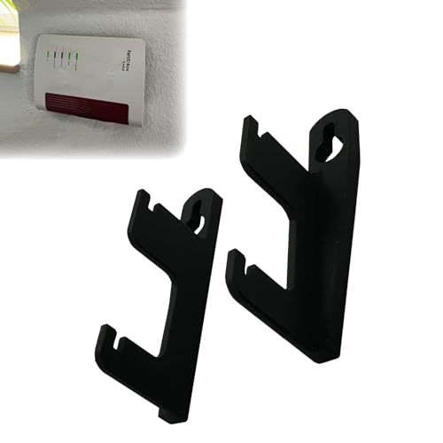 Wandhalterung passend für FritzBox 7590 AX 7530 7690 7510 5590 5530 6660 6890 6850 Router Modem Halter Halterung Wandhalter Aufhängung - Made by R-Satz Shop Wandhalterung passend für FritzBox 7590 AX 7530 7690 7510 5590 5530 6660 6890 6850 Router Modem Halter Halterung Wandhalter Aufhängung - Made by R-Satz Shop von R-Satz Shop
