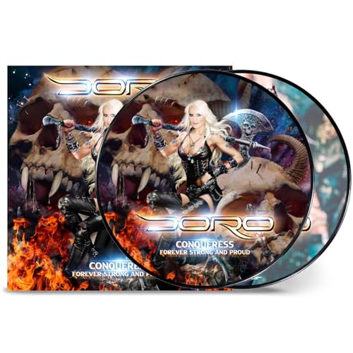 Doro, Neues Album 2023, Conqueress - Forever Strong and Proud, Doppelvinyl, 2 LP Picture von R o u g h T r a d e