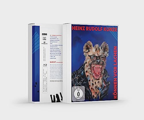 Heinz Rudolf Kunze, Neues Album 2023, Können Vor Lachen, Limitierte Fanbox CD + Blu-ray (Doku über 40 Jahre Musikkarriere von Heinz Rudolf Kunze) von R o u g h T r a d e