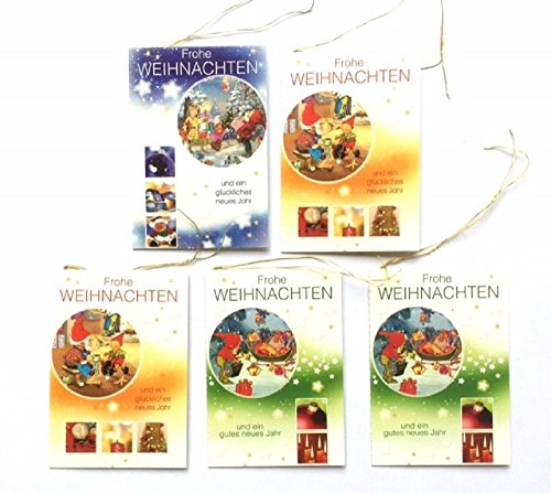 Weihnachten, Kärtchen, Anhänger, Geschenkanhänger (MOTIV-7) von RB
