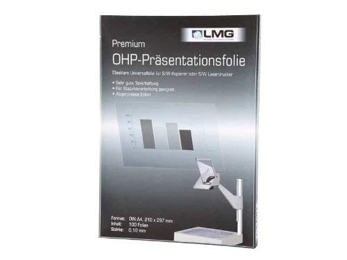 r&b LMGOHPS - Präsentationsfolie - Premium Overheadfolien, DIN, A4, 100 Stück r&b LMGOHPS - Präsentationsfolie - Premium Overheadfolien, DIN, A4, 100 Stück von R&B