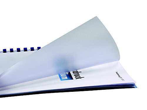 r&b UMT030MPVCA3 Deckblätter Klarsichtfolien, DIN A3, PVC, transparent-matt, 0.30 mm stark, 100 Stück von R&B