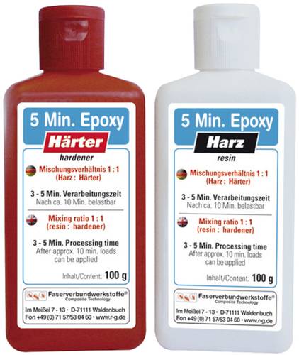 R & G EPO5.S200 5-Minuten Epoxyd-Harz 200g von R & G