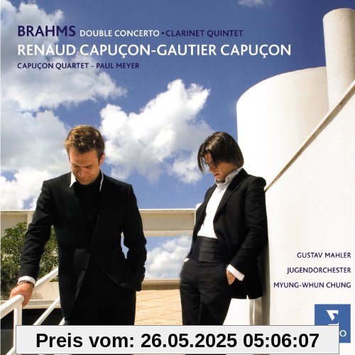 Brahms: Doppelkonzert / Klarinetten Quintett Brahms: Doppelkonzert / Klarinetten Quintett von R.+G. Capucon