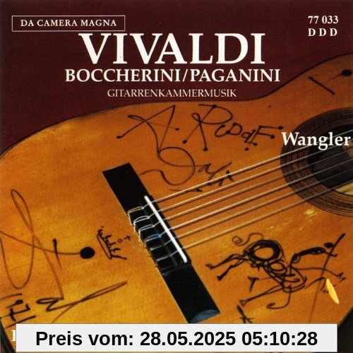 Konzert für Gitarre / 3.Gitarren-Qui von R. Wangler