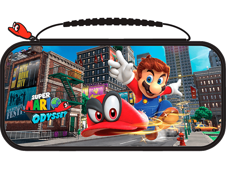 R.D.S. SWITCH™ Travel Case Mario Odyssey Nintendo Switch Tasche, Mehrfarbig von R.D.S.