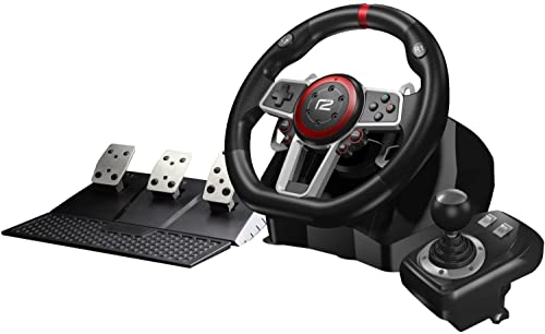 ready2gaming Multi System Racing Wheel Pro (kompatibel für Switch/PS4/PS3/PC) von R2 READY2MUSIC