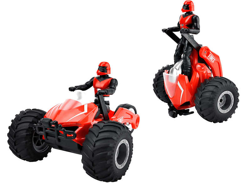 RACER RC5103 Racer R/C Trike Spielzeugauto, Rot/Schwarz von RACER