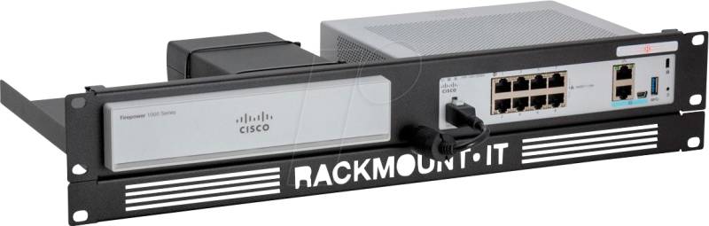 RMIT RM-CI-T8 - 19'' Aufrüstsatz für Cisco Firepower 1010 / ASA 5506-X von RACKMOUNT.IT