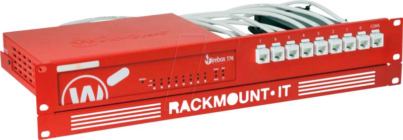 RMIT RM-WG-T4 - 19'' Aufrüstsatz für WatchGuard Firebox T70 von RACKMOUNT.IT