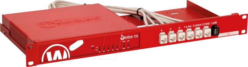 RMIT RM-WG-T6 - 19'' Aufrüstsatz für WatchGuard Firebox T20 / T40 von RACKMOUNT.IT