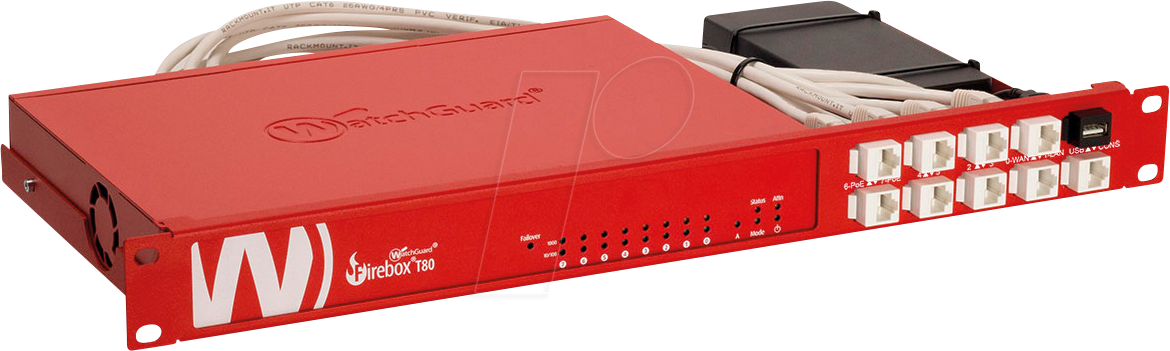 RMIT RM-WG-T7 - 19'' Aufrüstsatz für WatchGuard Firebox T80 von RACKMOUNT.IT