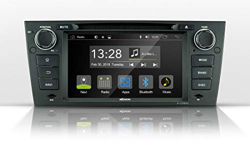 Radical R-C10BM2 mit 7“ Touchscreen | Infotainment Autoradio | passend für BMW E90 | Android 7.1 OS | vorbereitet für Navigation | FM Radio Bluetooth USB EasyConnect | Lenkradfernbedienung von RADICAL