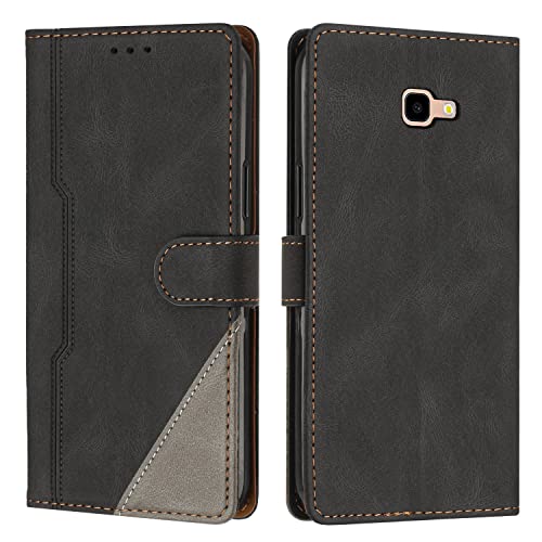 Radoo Kompatibel mit Samsung Galaxy A5 2017 / A520 Hülle, PU Leder Handyhülle [Stand Feature] [Kartenfachr] [Magnetic Closure Snap] Schutzhülle Klappbar Flip Cover für Samsung A5 2017 / A520 (Schwarz) von Radoo