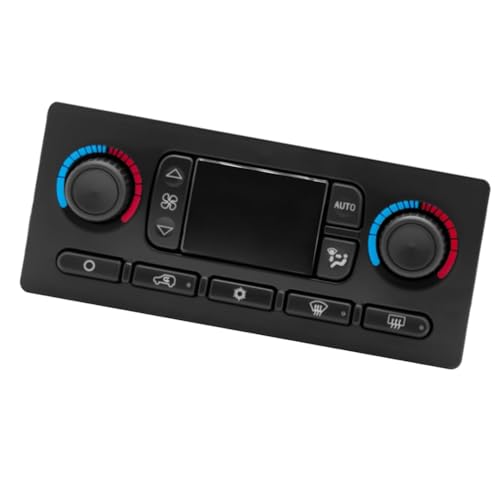 RAGBUSCLE Klimaanlagen-Steuermodul-Panel, AC Heizung Klimasteuermodul kompatibel mit Chevrolet Tahoe 2003-2006, Chevrolet Silverado 1500 2003-2006, ersetzt 10367041, 10367042 RAGBUSCLE Klimaanlagen-Steuermodul-Panel, AC Heizung Klimasteuermodul kompatibel mit Chevrolet Tahoe 2003-2006, Chevrolet Silverado 1500 2003-2006, ersetzt 10367041, 10367042 von RAGBUSCLE