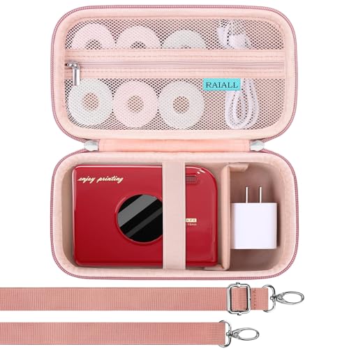 RAIALL Hart tragbare Tasche für A30 Label Laker Maschine, Roségold RAIALL Hart tragbare Tasche für A30 Label Laker Maschine, Roségold von RAIALL