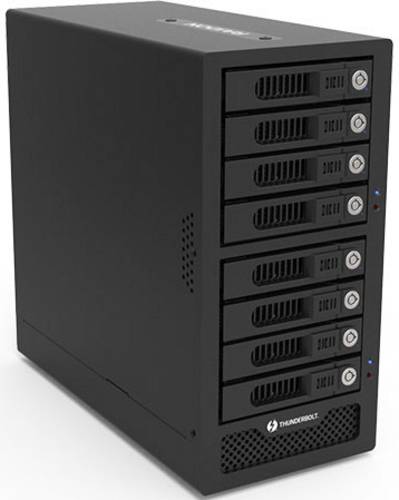 RAIDON GR8670-TB3 SATA-Festplatten-Gehäuse 2.5 Zoll, 3.5 Zoll Thunderbolt 3, Mini DisplayPort von RAIDON