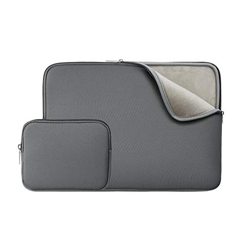 RAINYEAR 11-11,6 Zoll Laptop Hülle Sleeve Gepolsterte Laptophülle Laptoptasche Schutzhülle mit Zubehör Tasche Kompatibel 11,6 MacBook Air für 11 Notebook Chromebook(Grau,Aktualisierte Version) von RAINYEAR make life easier