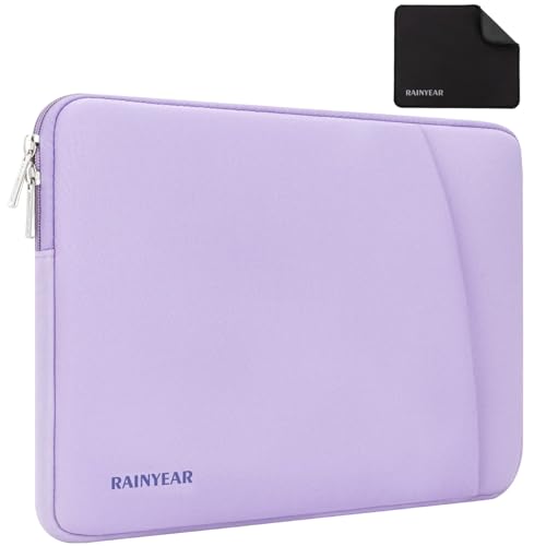 RAINYEAR 13 13.3 14 Zoll Laptop Sleeve Case Kompatibel mit 14 Zoll MacBook Pro M3 M2 M1 Chormebook Notebook Ultrabook Schutz Tragbare Computer Cover Tasche, Lila RAINYEAR 13 13.3 14 Zoll Laptop Sleeve Case Kompatibel mit 14 Zoll MacBook Pro M3 M2 M1 Chormebook Notebook Ultrabook Schutz Tragbare Computer Cover Tasche, Lila von RAINYEAR make life easier