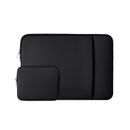 RAINYEAR Laptop Hülle Kompatibel mit 13,3 Zoll Notebook Computer Chromebook 14 Zoll MacBook Pro/Max M1 M2 M3 M4 Weiche Tasche mit Fronttasche und Zubehörtasche(Schwarz) RAINYEAR Laptop Hülle Kompatibel mit 13,3 Zoll Notebook Computer Chromebook 14 Zoll MacBook Pro/Max M1 M2 M3 M4 Weiche Tasche mit Fronttasche und Zubehörtasche(Schwarz) von RAINYEAR make life easier